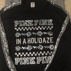 Victoria’s Secret Pink Long Sleeve Tee Size L